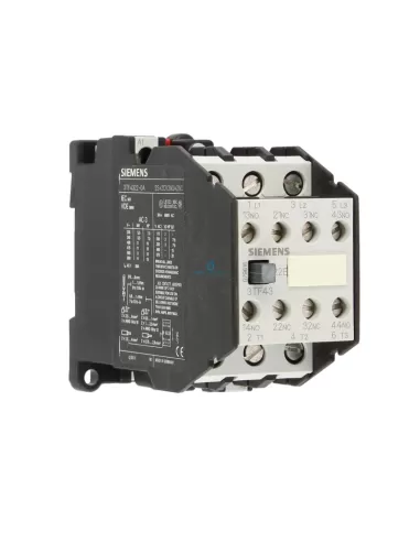 Contactor Siemens 3tf43220aq0 11kw 400v 22e 2no 2nc ac 380v